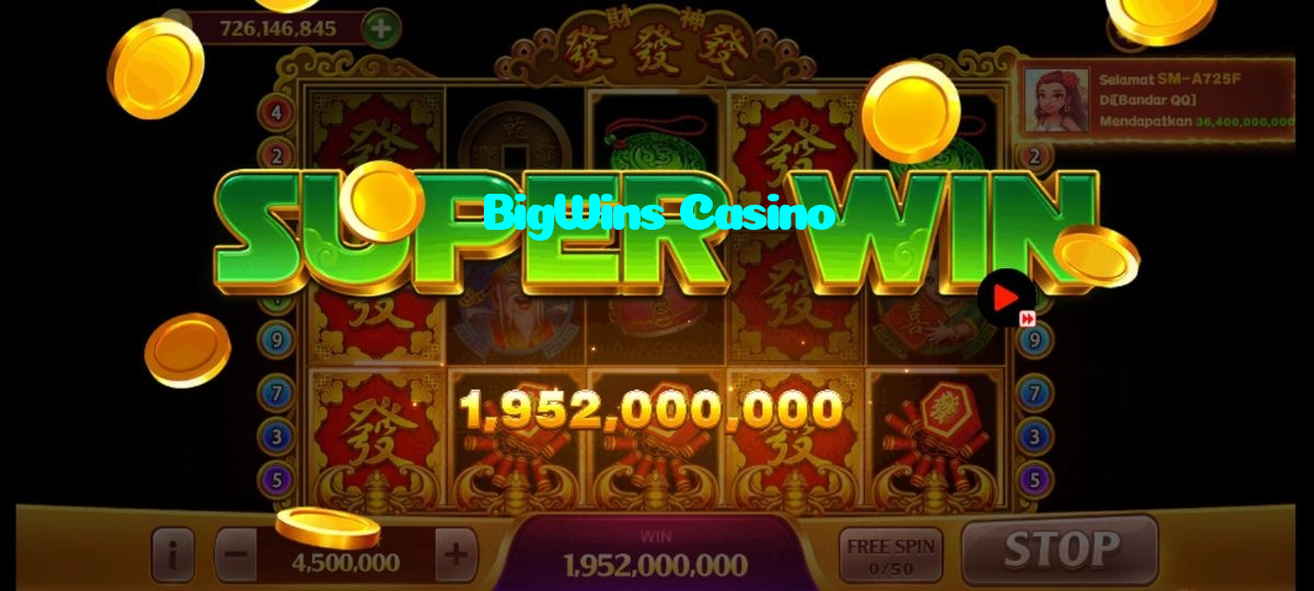 available types of BigWins Casino bet including pre-match live express and system bets